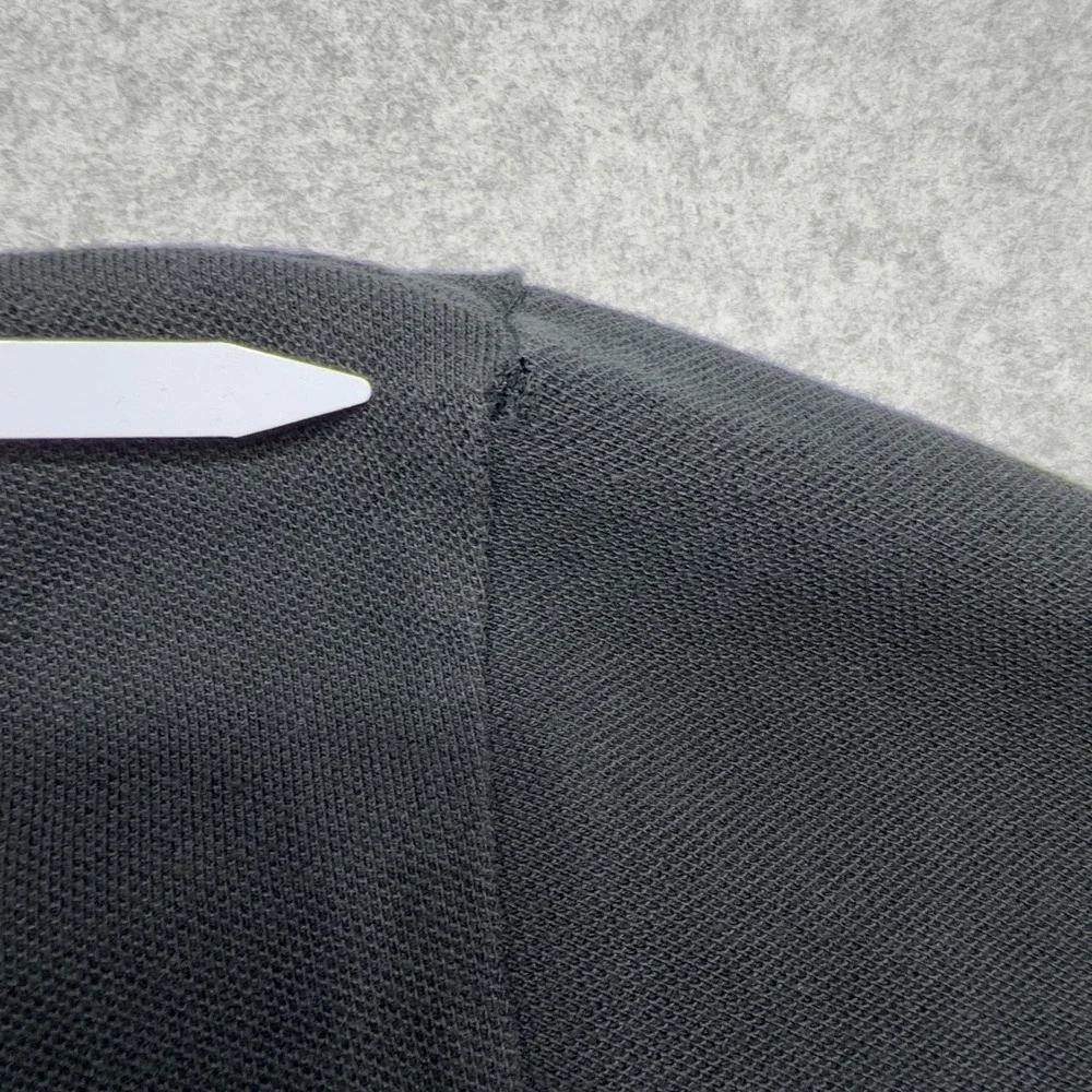 Ralph Lauren Polo Shirt Mens XL Black Crest Pocket Purveyors Fine Winter Apparel